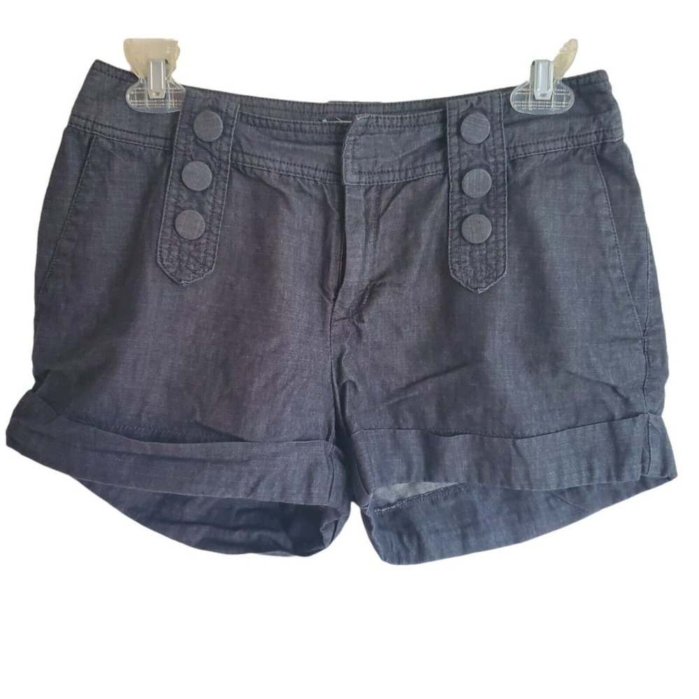 Calvin Klein Cuffed Shorts Size 4 Hot Pants‎ Rockabilly Sailor Nautical Preppy